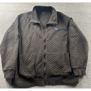L.L. Bean Quilted Sweatshirt Full-Zip Mens XL Jacket Knit Traditional Fit 513035